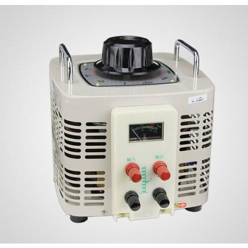 Single phase voltage regulator 3000w AC 220V input power converter TDGC2-3kva stepless voltage transformer range 0-250V
