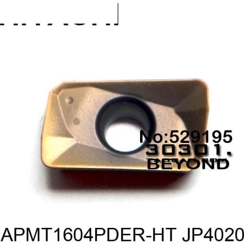 Original HITACHI APMT1604 APMT1604PDER-HT JP4020 Carbide Inserts Milling Inserts use for Turning tool Lathe Tools Cutter