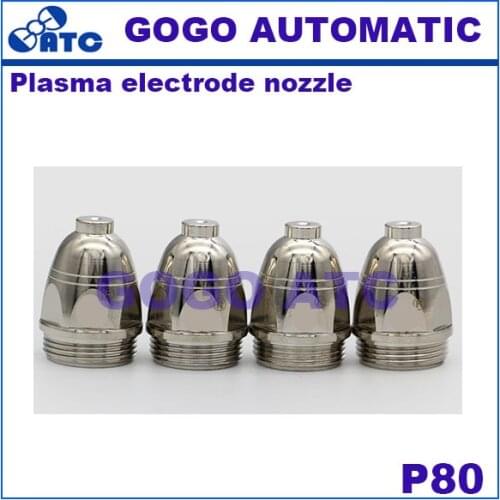 P80 Plasma electrode nozzle Air plasma cutting machine accessories Electrode wire nozzle Cutting machine welding Gun mouth