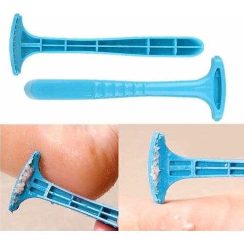 Professional Plastic Handle Dead Skin Calluses Removal Foot Files Feet Care Pedicure Knife Nursing Foot
