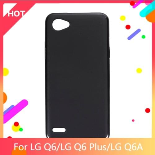 Q6 Case Matte Soft Silicone TPU Back Cover For LG Q6 Plus LG Q6A Phone Case Slim shockproof
