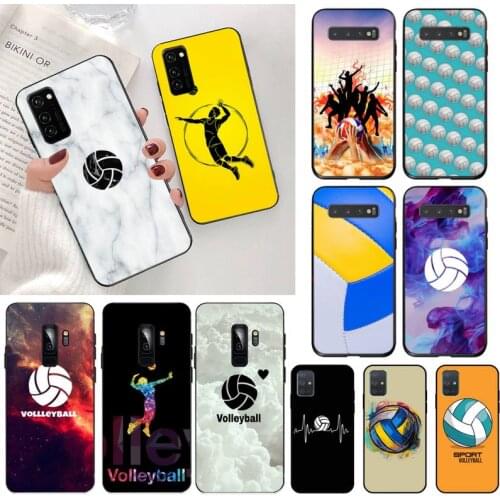 Volleyball Sports Phone Case for Samsung S20 plus Ultra S6 S7 edge S8 S9 plus S10 5G lite 2020