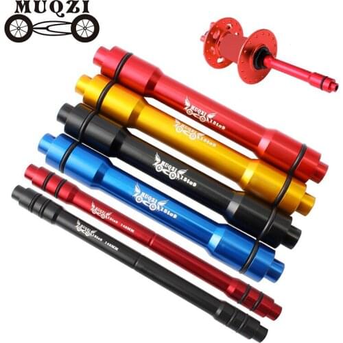 MUQZI Riding Bicycle Mountain Bike Hub Drum Hub Hub Axis Conversion 12 To 9MM 15 To 9MM Aluminum Quick-Change 100MM