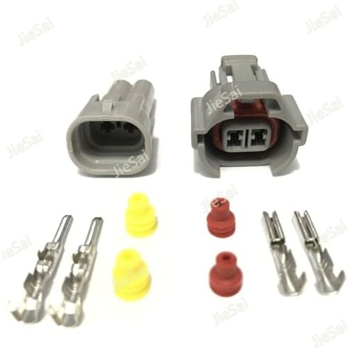 Sumitomo 2 Pin way male female Nippon Denso fuel injector wire connector 6189-0060 6180-2405