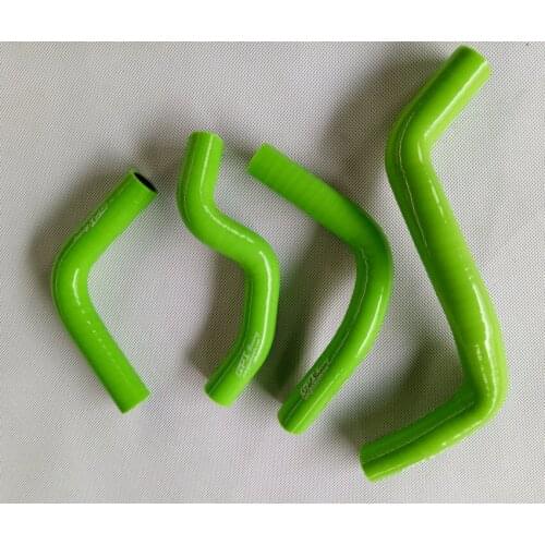 GREEN silicone radiator hose for SUZUKI DRZ400E DRZ 400E 2002-2007 K2/K3/K4 03 04 05 06 07