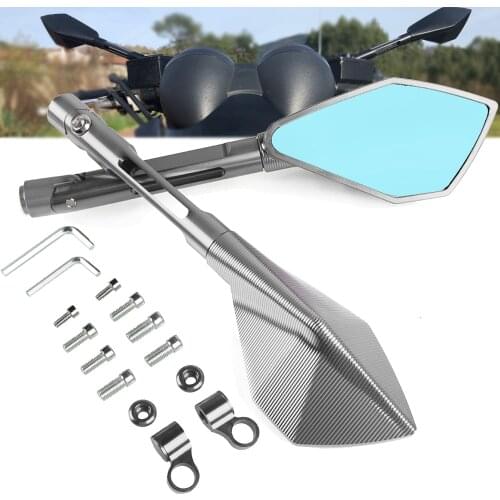 For SUZUKI Bandit 1250 250 400 650 GSF650 bandit 1200 BANDIT250 CNC Aluminum Motorcycle Mirror Rearview Rear View Side Mirrors