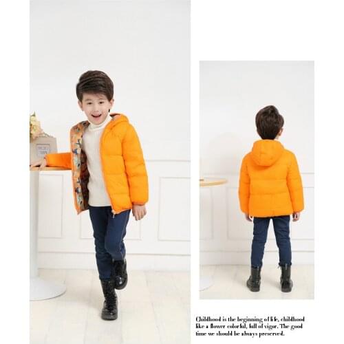 ZERONGZHIYI Down Jackets For Girls