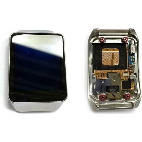 Original LCD Display Digitizer Touch Screen Assembly with Frame Repair Parts for Samsung Gear Live SM-R382 Accessories(90% new)