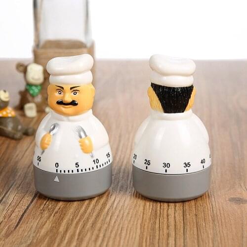 1PC Mechanical Dial Kitchen Timer Alarm 60 Minutes Kitchen Timer Egg Kitchen Cooking Tool OK 0300