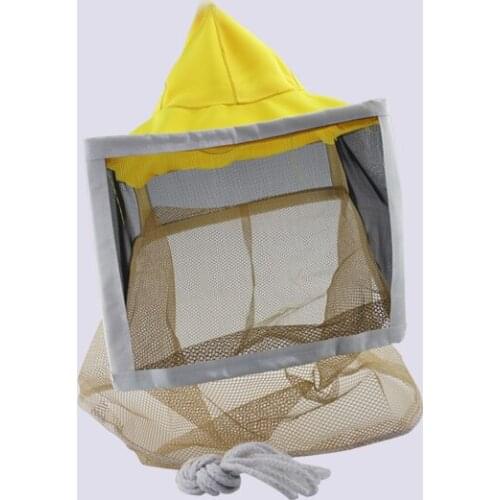 1PCS beekeeping special products Yellow bee hat export type protective equipment outdoor wholesale tools