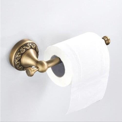 Antique Bronze wall mounted Bathroom Lavatory Toilet Paper Holder Tissue paper Holder bathroom accessories Paper roll hanger