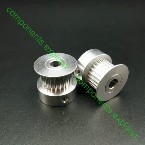 GT2/2GT Timing pulley 24 Teeth 5mm Bore for 9mm Width Belt,2pcs/lot
