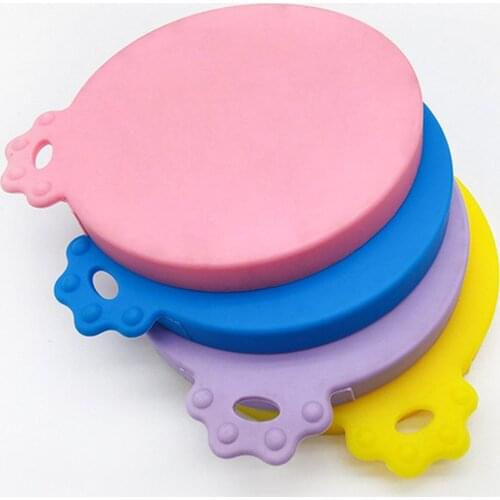 Reusable Pet Food Can Cover Silicone Dogs Cats Storage Tin Cap Lid Seal Cover Suitable For 3/5.5/12/12.8/13.2 Ounces
