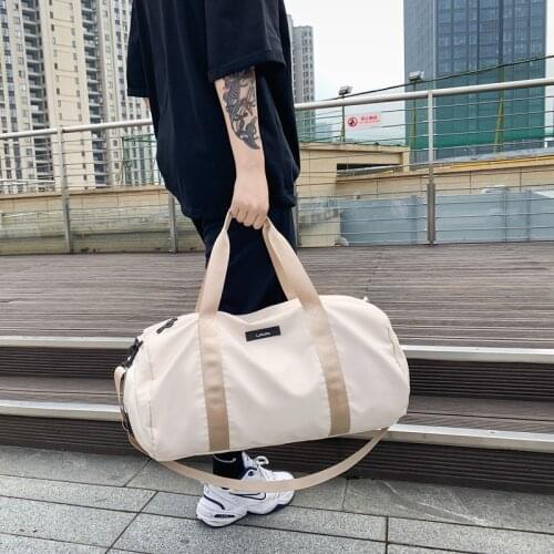 Fashion Mens Travel Bag Womens Sports Bag Nylon Waterproof Handbags Large Crossbody Bags Weekend Yoga Bags Packing Cubes 2021