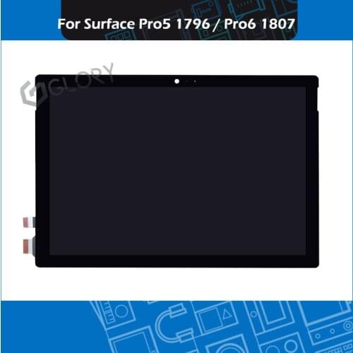 Complete Touch Screen Assembly Panel For Microsoft surface pro5 1796 LP123WQ1(SP)(A2) lCD Display