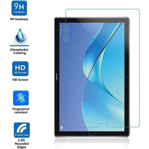 For Huawei MediaPad M5 M6 10.8 inch - 9H Premium Tablet Clear Tempered Glass Screen Protector Film Protector Cover