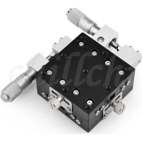 X Y Axis LY60-CM LY60-LM/LY70-C/LY80-C Cross-Track High Precision Micrometer Manual Adjustable Frame Slide Platform