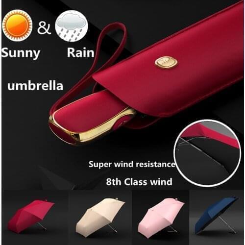 Flat Automatic Umbrella,Portable Folding Umbrellas,Sun Umbrella,Umbrella,Three-folding Umbrella,Folding Umbrellas,Automatic Umbr