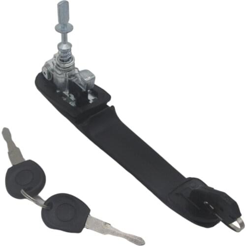 1PC FRONT LEFT or RIGHT DOOR HANDLE WITH 2 KEYS FOR POLO 6N 6N1 6N2 SHARAN SEAT ALHAMBRA GALAXY
