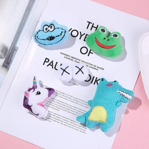 10PCS/Lot Cute cartoon unicorn Applique Crafts for Children garment Accessories and bag Accesssories