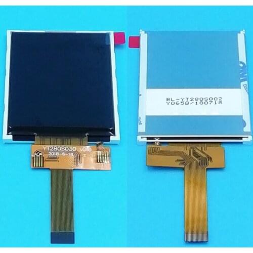 2.8 inch 18PIN 262K SPI TFT LCD Screen COG ST7789V Drive IC 240(RGB)*320 Wide Viewing Angle