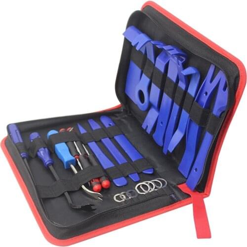 25pcs Hand Tool Removal Tool Kit Car Panel Tool Disassembly Tool Set Car Door Panel Removal Tool Audio Disassembly Tool Kit