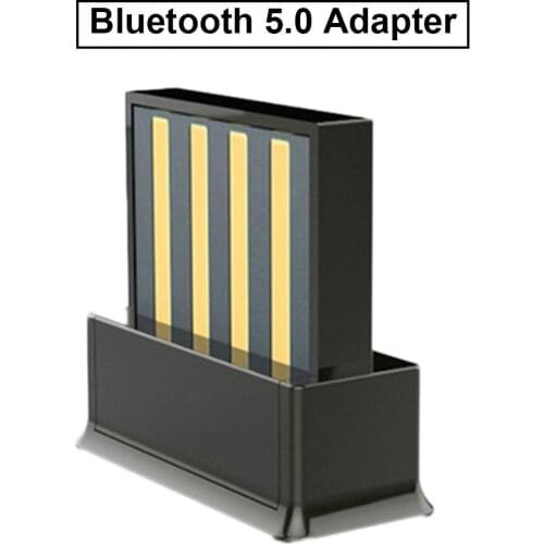 Bluetooth Wireless Adapter 5.0 Computer Audio USB Dongle For PC Laptop Computer Desktop Stereo Music Keyboard Mouse