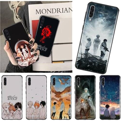 Anime The Promised Neverland Phone Case For Samsung A40 A50 A51 A71 A20E A20S S8 S9 S10 S20 Plus note 20 ultra 4G 5G