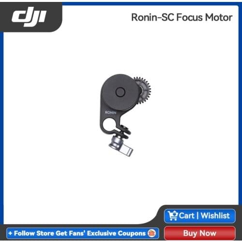DJI Ronin-SC Focus Motor The Ronin-SC Focus Motor works with the Ronin-SC Focus Wheel to control the camera focus