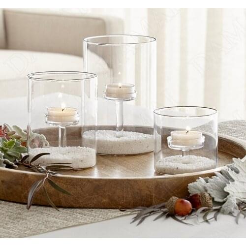 European Grass Candle Holder Wedding Decoration Table Centerpieces Candle Cup Western Restaurant Desktop Modern Candlestick