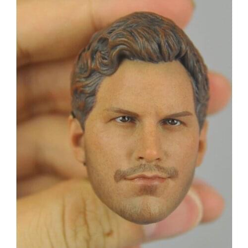 Delicate Painting Hot 1/6 Scale Guardians of the Galaxy Star-Lord Head Sculpt Fit 12" Figure