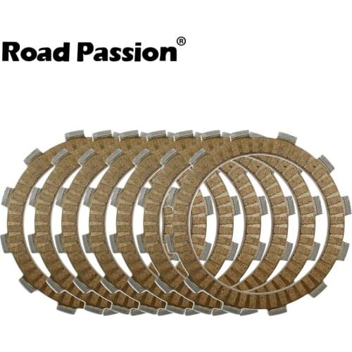 Road Passion 7pcs Motorcycle Clutch Friction Plates Kit For Honda CR125R CR 125 CR125 R 125R 1987-1999