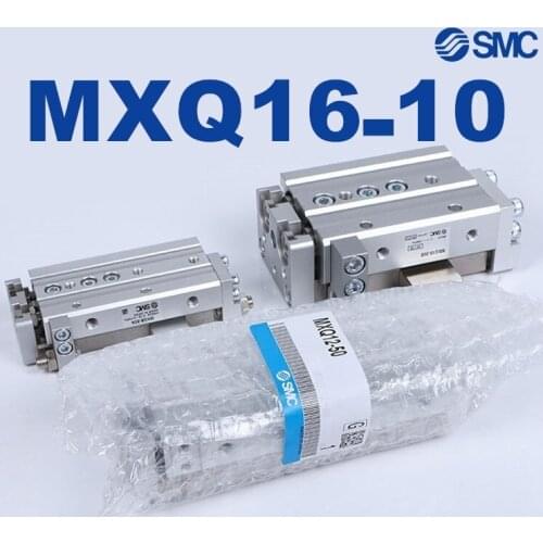 MXQ MXQ16 SMC MXQ16-10 MXQ16-10AS MXQ16-10AT MXQ16-10A MXQ16-10B Slide Guide Cylinder Pneumatic MXQ16-10BS MXQ16-10BT MXQ16-10C