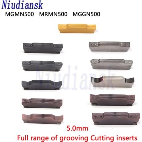 10PCS MGMN500 MRMN500 MGGN500 high quality original carbide insert metal Lathe CNC tool turning insert grooving Cutting tool