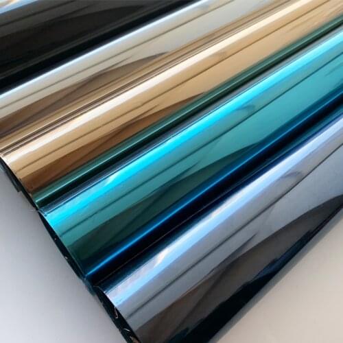 One-Way Mirror Window Film 500CM/800CM Anti-UV Privacy Self-Adhesive Decorative Glass Waterproof For Homes Offices