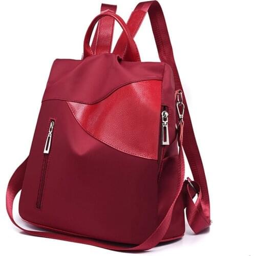Oxford Teenage Girls School Bags Fashion Design Women Laptop Backpacks Large Capacity Travel Daypacks for Female School Backpack