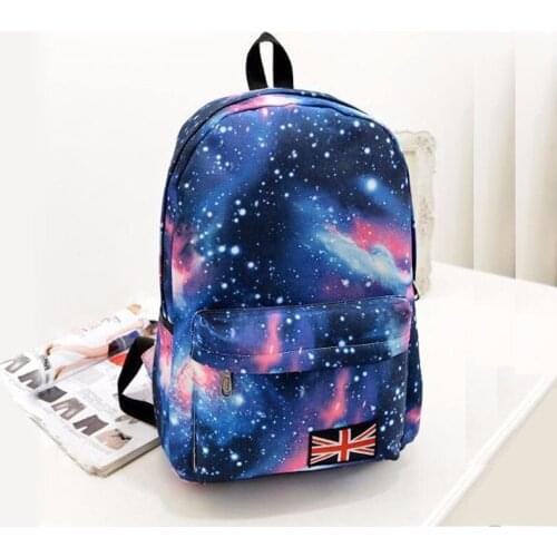 New 3D Starry Sky Print School Bags For Girls boys Designer Teenage Floral Schoolbag Casual Children Backpack J259