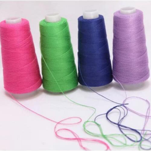 2pcs Three-strand cotton yarn breathable 28-color optional 3-strand hand-woven cotton doll baby line 50g/ball