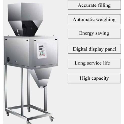 Vertical Granule Powder Filling Machine For Tea Bean Seed Particle Automatic Weighing Packaging Machine