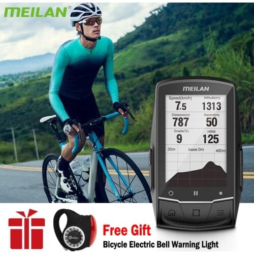 MEILAN M1 Waterproof Bicycle Computer With Backlight Wireless Wired Bicycle Computer Bike Speedometer Odometer Bike Stopwatch
