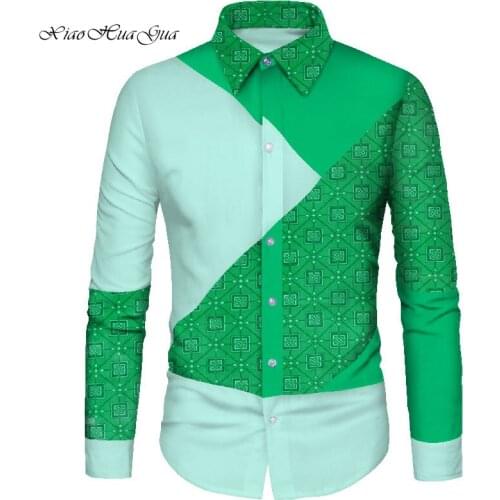 Xiaohuagua Men's Cotton Shirts