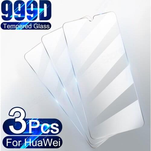 3Pcs Tempered Glass For Huawei P40 P30 P20 P10 LITE Screen Protector For Huawei Mate 30 20 10 LITE PRO Tempered Glass