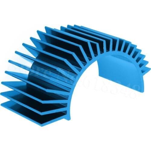 RC parts Aluminum 540 550 Engine Motor Heat sink Cooling Fin For RC Car Blue