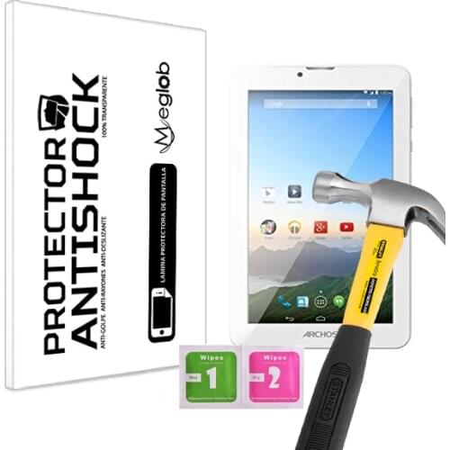 Screen protector Anti-Shock Anti-scratch Anti-Shatter compatible with Tablet Archos 70b Xenon