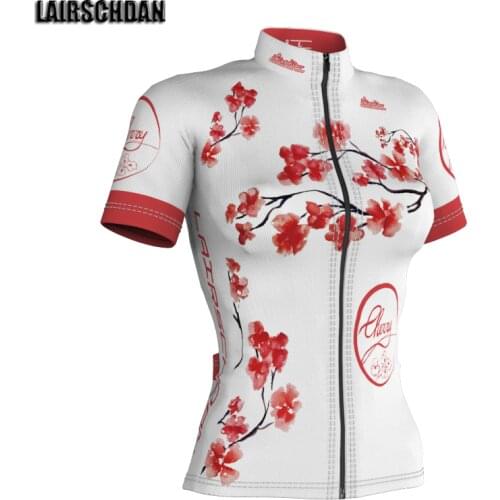 Cycling Jersey Women Mountain Bike Road MTB Top Maillot Bicycle Shirt Short Sleeve Racing Riding Blouse tricota ciclismo mujer
