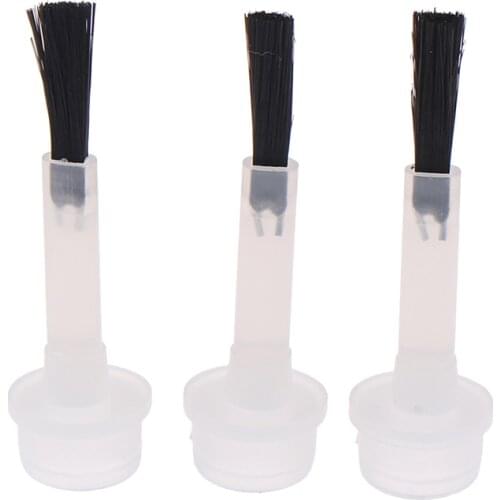 100 Pcs/lot Nail Art Practical Nail Polish Applicator Brushes Replacement Liquid Gel Brushes For DIY Beauty Manicure Tool