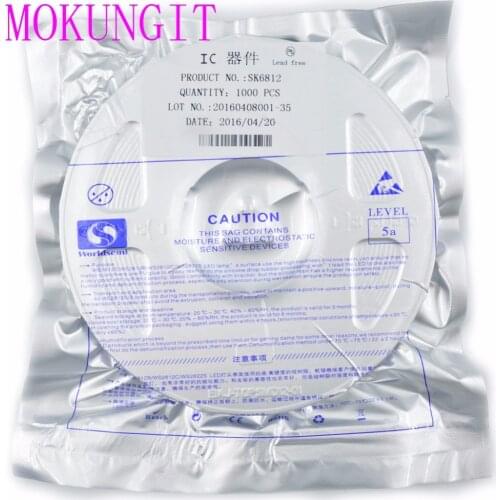 1000pcs SK6812 WS2812B WS2812 IC in LED Chip SMD 5050 RGB For LED Strip Display Screen DC5V Individually Addressable