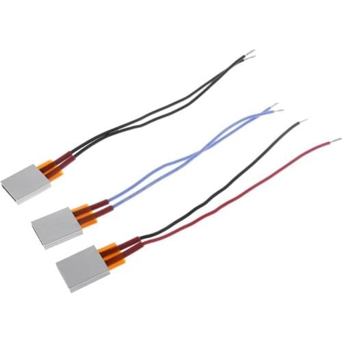 12V PTC Ceramic Electric Heating Plate Aluminum Shell Ceramic Sheet Constant Temperature Heater