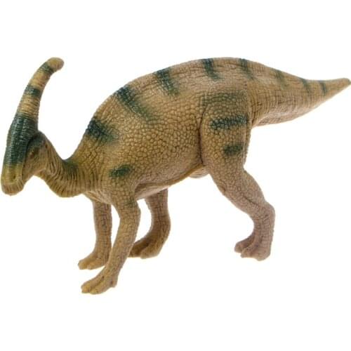 2020 New 1PC Parasaurolophus Dinosaur Action Figure Toys Hand Puppet Kids Educational Model