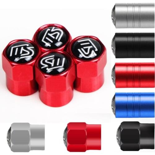 4pcs Car styling Aluminum alloy Car Wheel Tires Valves Tyre Stem Air Cap for mazda MS mazda 2 mazda 3 mazda 6 M5 cx 5